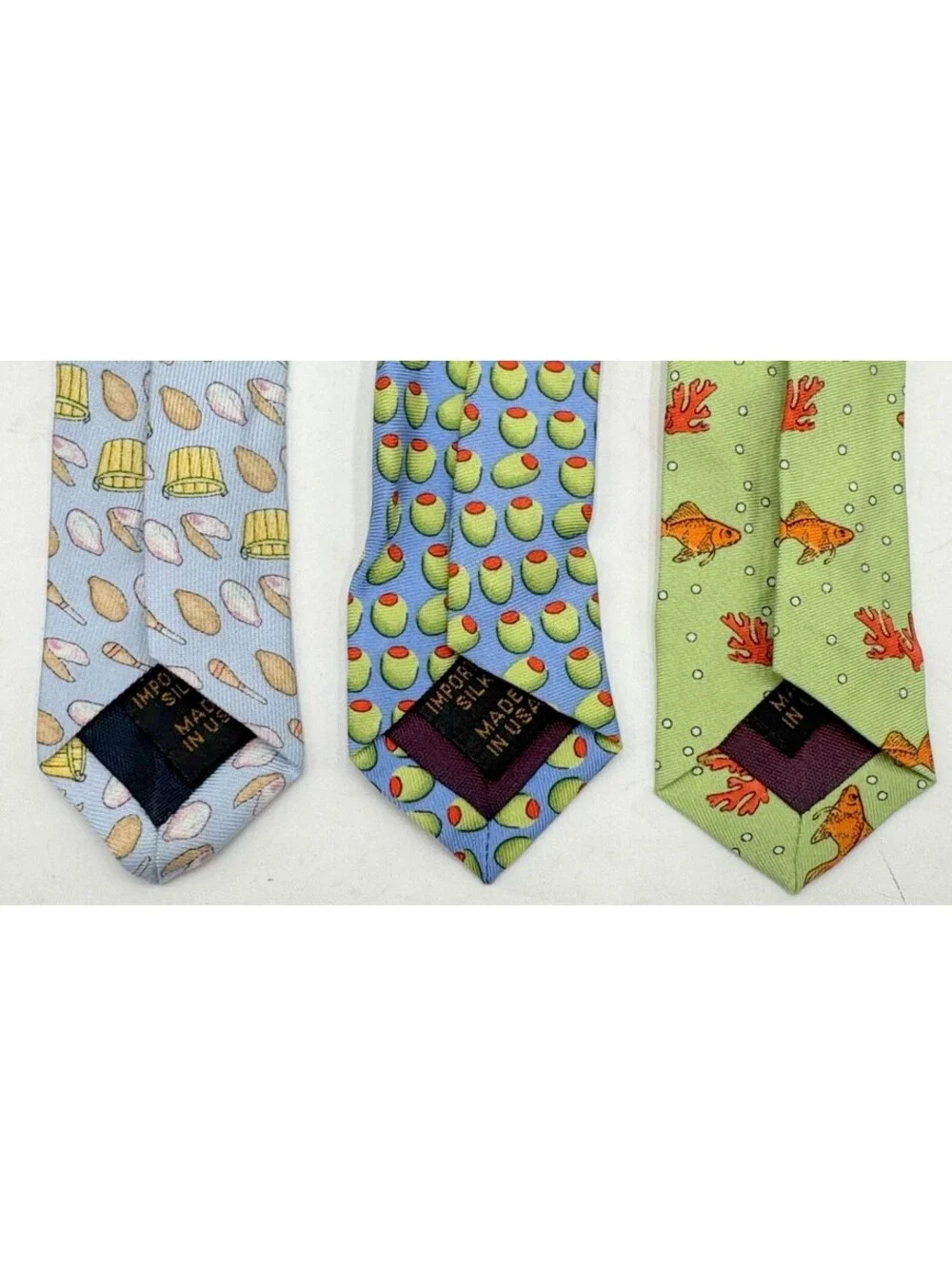Peter Blair Silk Ties Multicolor Lot Of 3